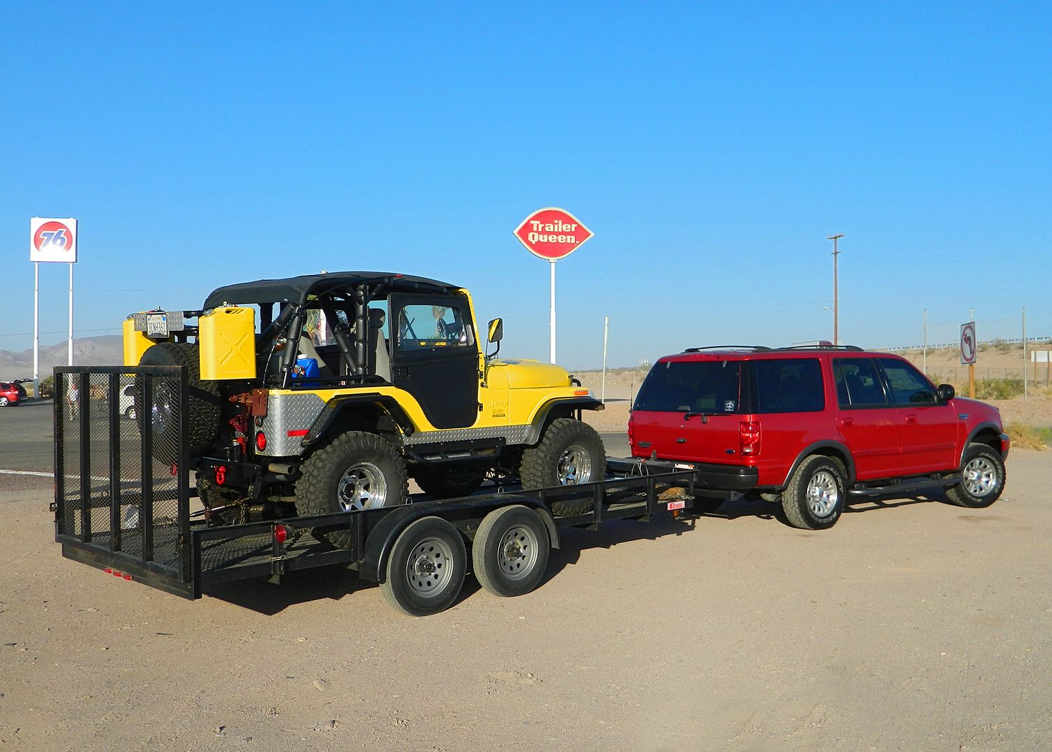 Your Jeep on a car hauler Page 14